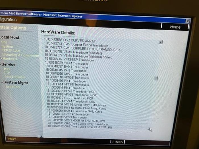 Used 2013 SIEMENS Siemens Acuson X300