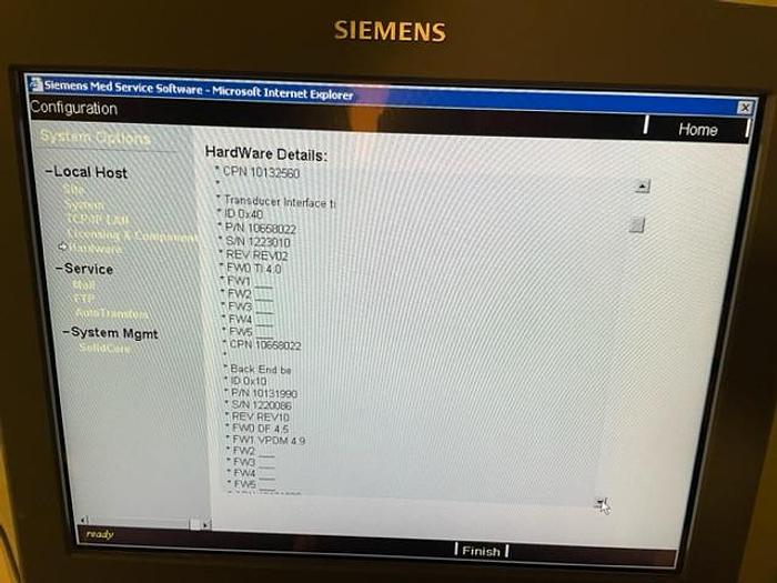 Used 2013 SIEMENS Siemens Acuson X300