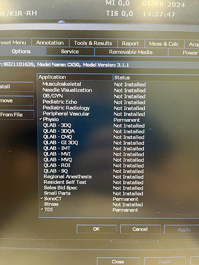 Used For Sale PHILIPS CX50 Portable Unit