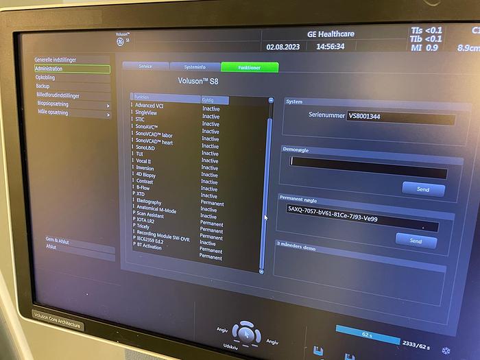 Used 2017 GE Voluson S8