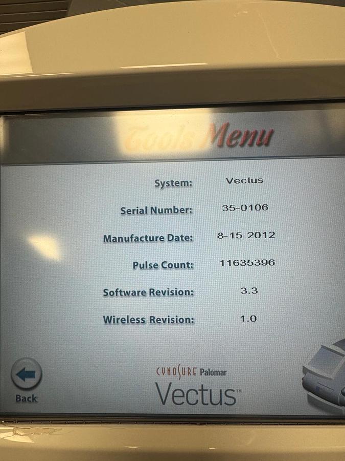 Used Cynosure Vectus
