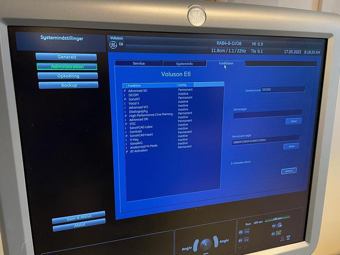 Used 2010 GE Voluson E6