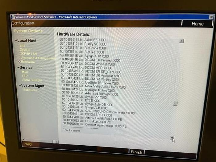 Used 2013 SIEMENS Siemens Acuson X300