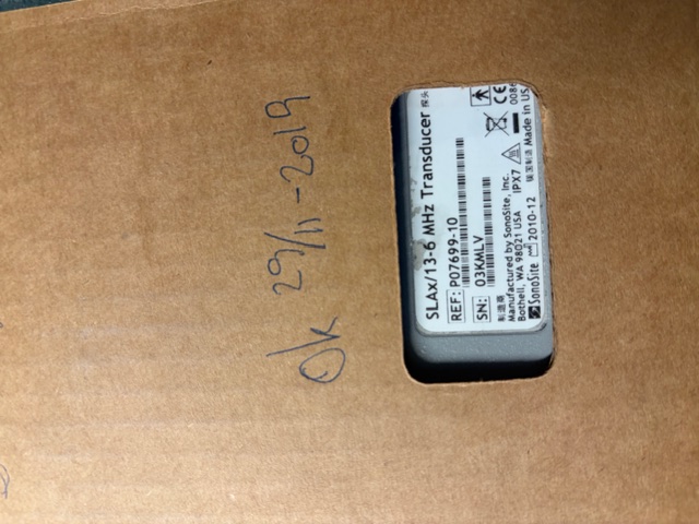 Used 2017 Sonosite SLAx