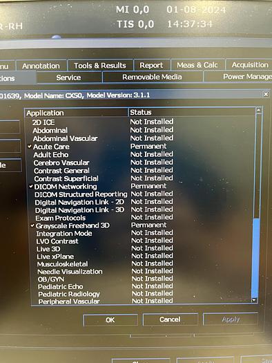 Used For Sale PHILIPS CX50 Portable Unit