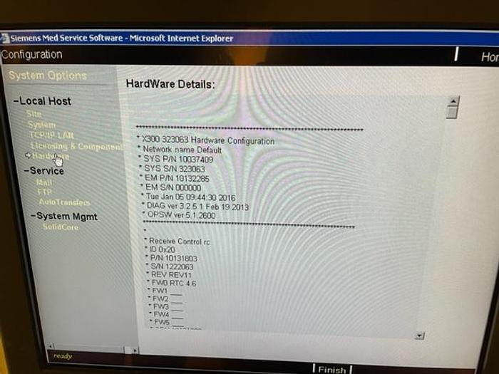 Used 2013 SIEMENS Siemens Acuson X300