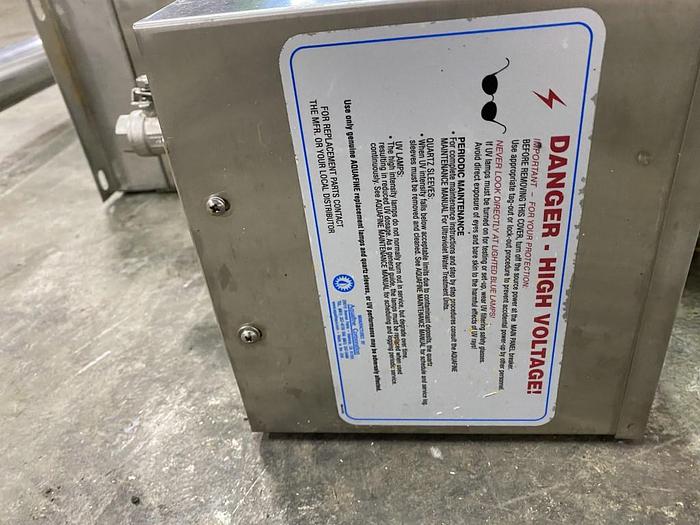 Used 2010 Aquafine UV Disinfection Unit