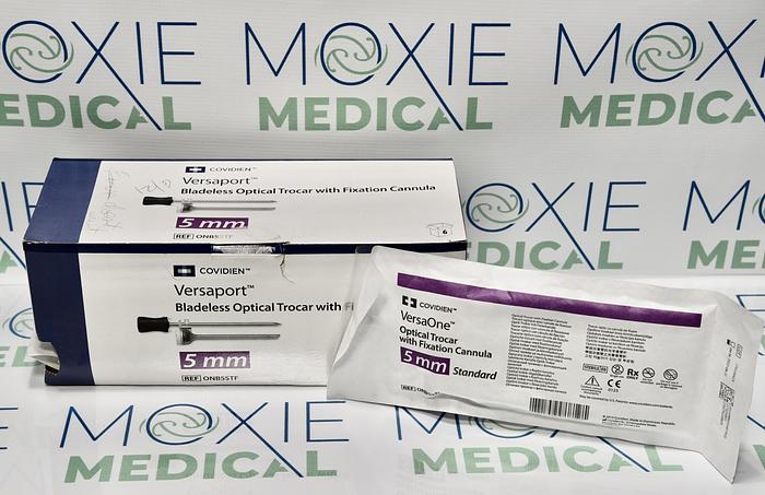 COVIDIEN ONB5STF, VERSAONE OPTICAL TROCAR WITH FIXATION CANNULA, 5MM OPTICAL STANDARD