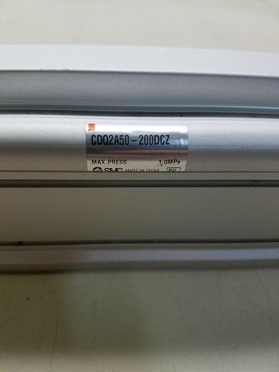 Used SMC CDQ2A50-200DCZ Compact Cylinder