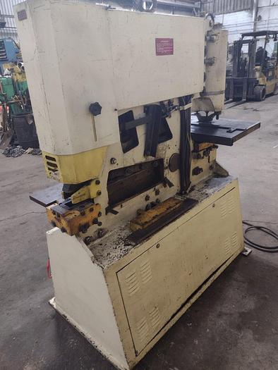 Used 70 TON GEKA MODEL HYDRACROP-70-S HYDRAULIC IRONWORKER (USED)