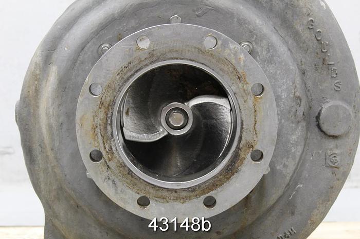 Used Goulds 3175 6x8x18 Pump, CD4 Stainless Steel Casing #43148