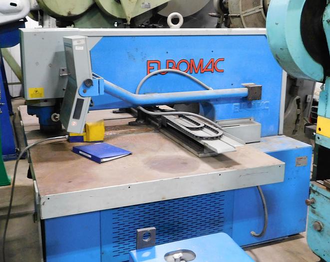 Used 1998 Euromac Single End CNC Punching Machine CX1000/30