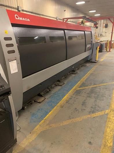 Used 2014 4000 Watt 6' x 12' Amada FLC4020AJ Fiber Laser