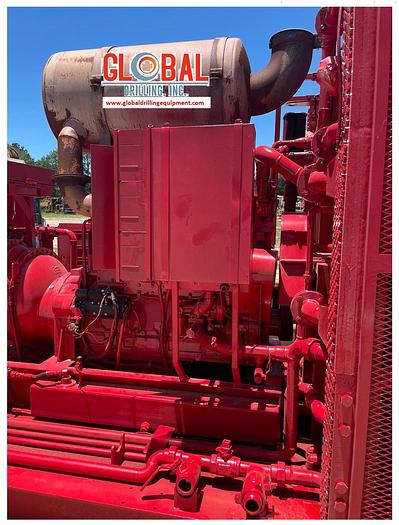 Used Item 0598 : Sullair 1350CFM / 350PSI Air Compressor & Ariel JGA-2 2-Stage Booster Combination