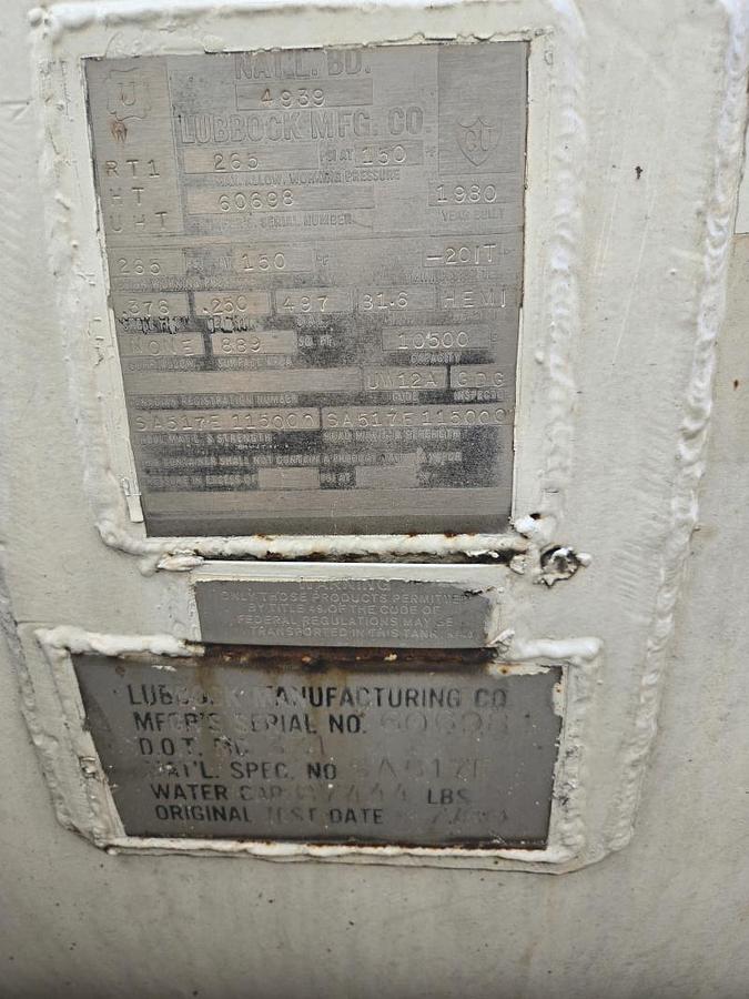 Used 1980 Lubbock Transport Trailer