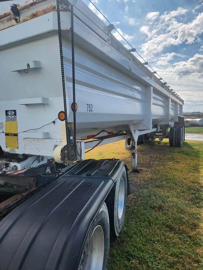 Used End Dump Trailer