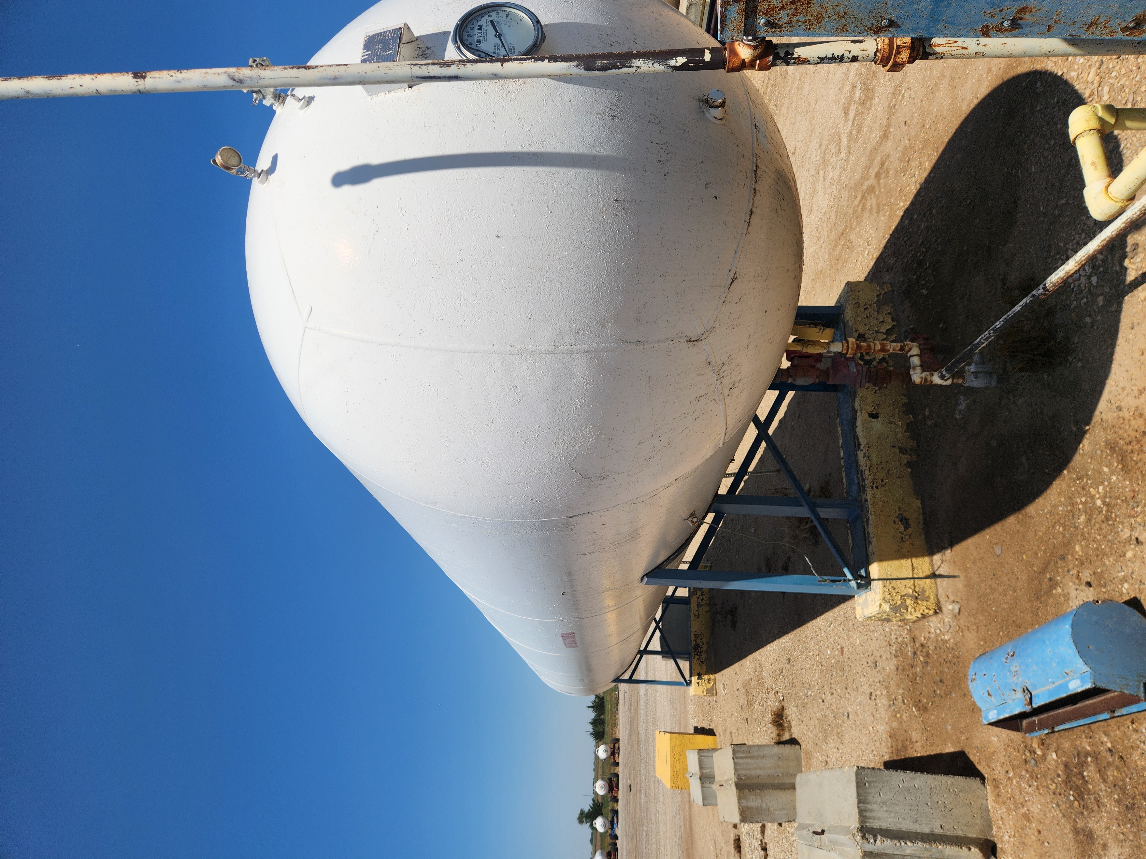 Used 12,000 Gallon Anhydrous Ammonia Tank