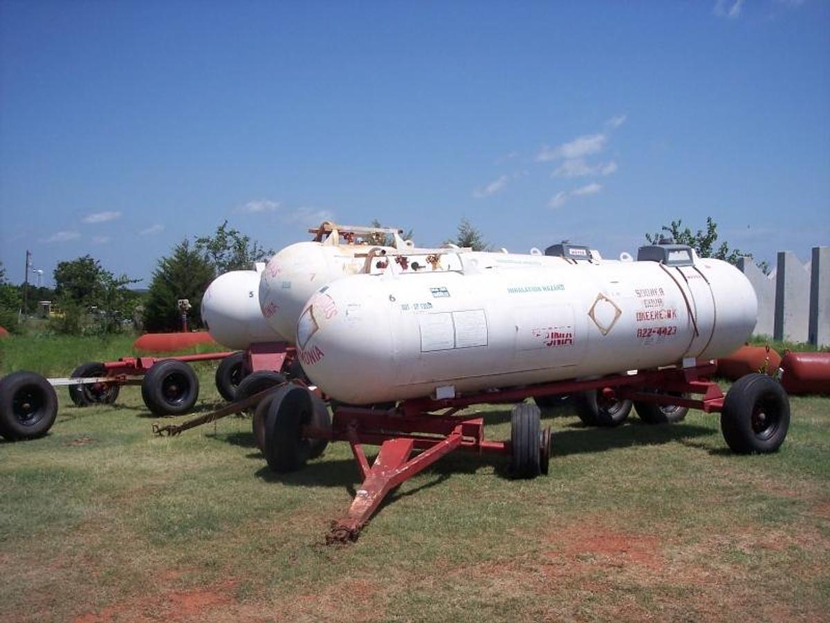 Used 1000 Gallon Nh3 Tanks