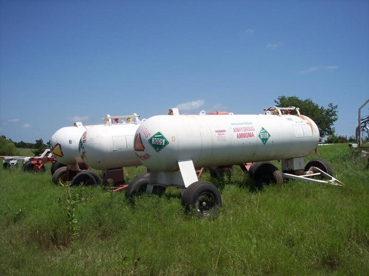 Used 1000 Gallon Nh3 Tanks