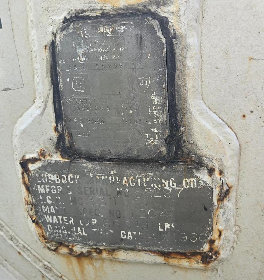 Used 10,400 Gallon Transport Trailer