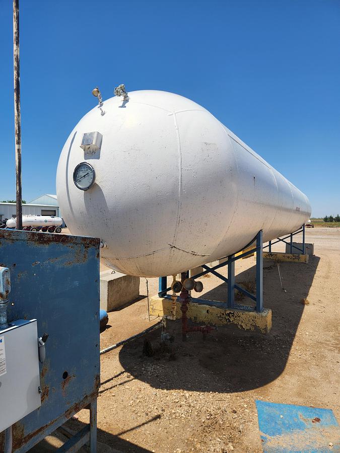 Used 12,000 Gallon Anhydrous Ammonia Tank