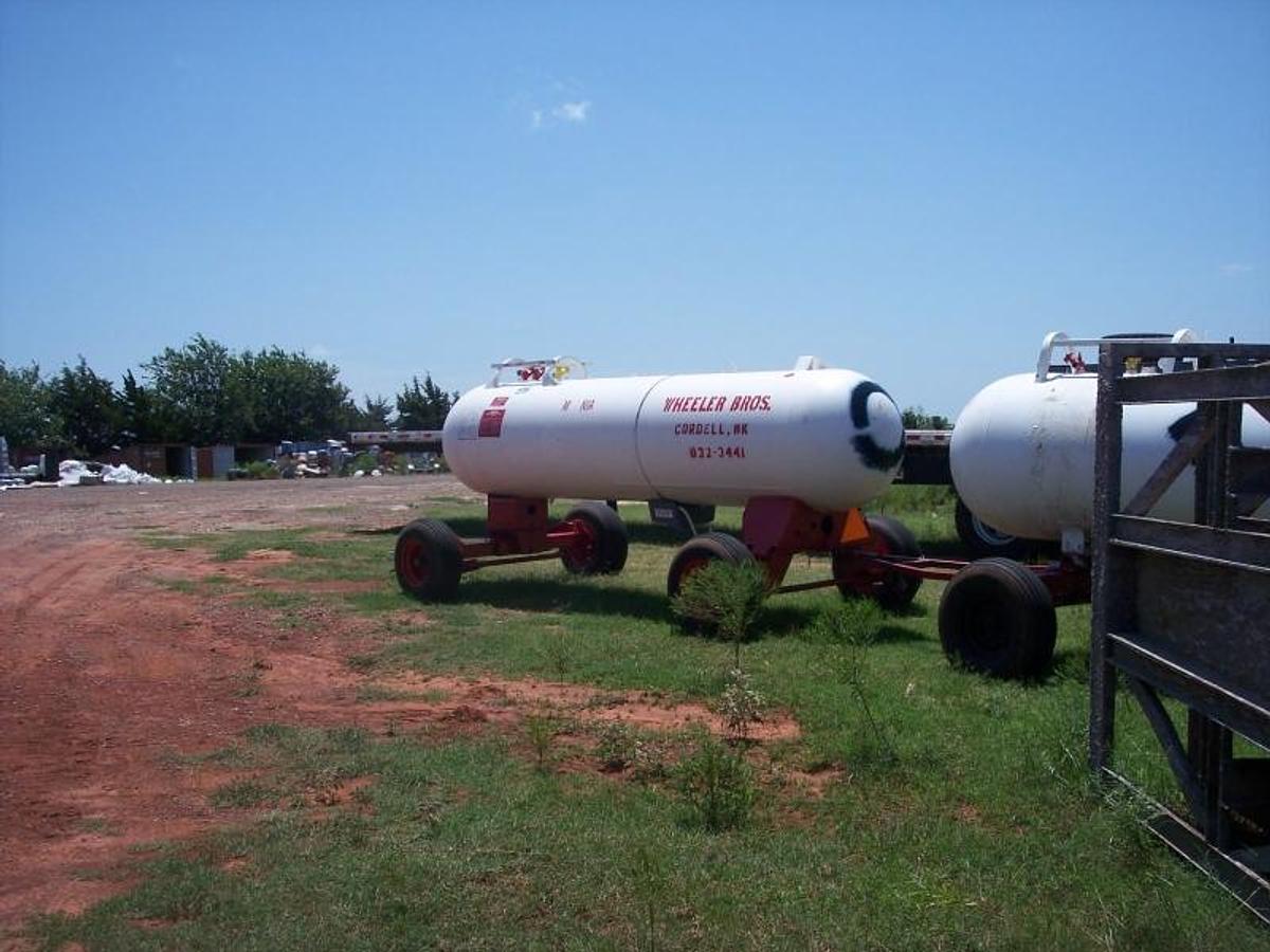 Used 1000 Gallon Nh3 Tanks