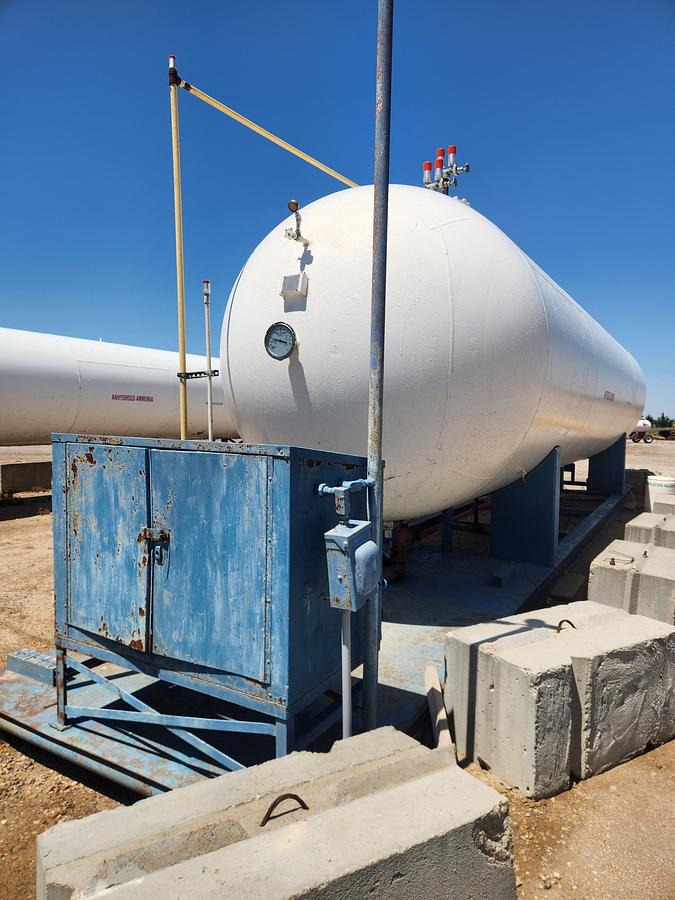 Used 18,000 Gallon Skidded Nh3 Tank
