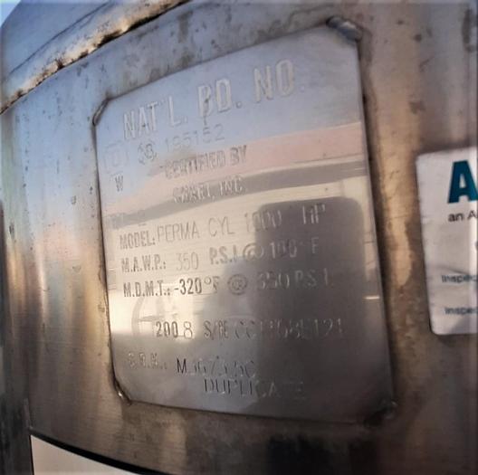Used Tank, 279 Gallon, S/st, 350 PSI, Liquid Nitrogen #S744385
