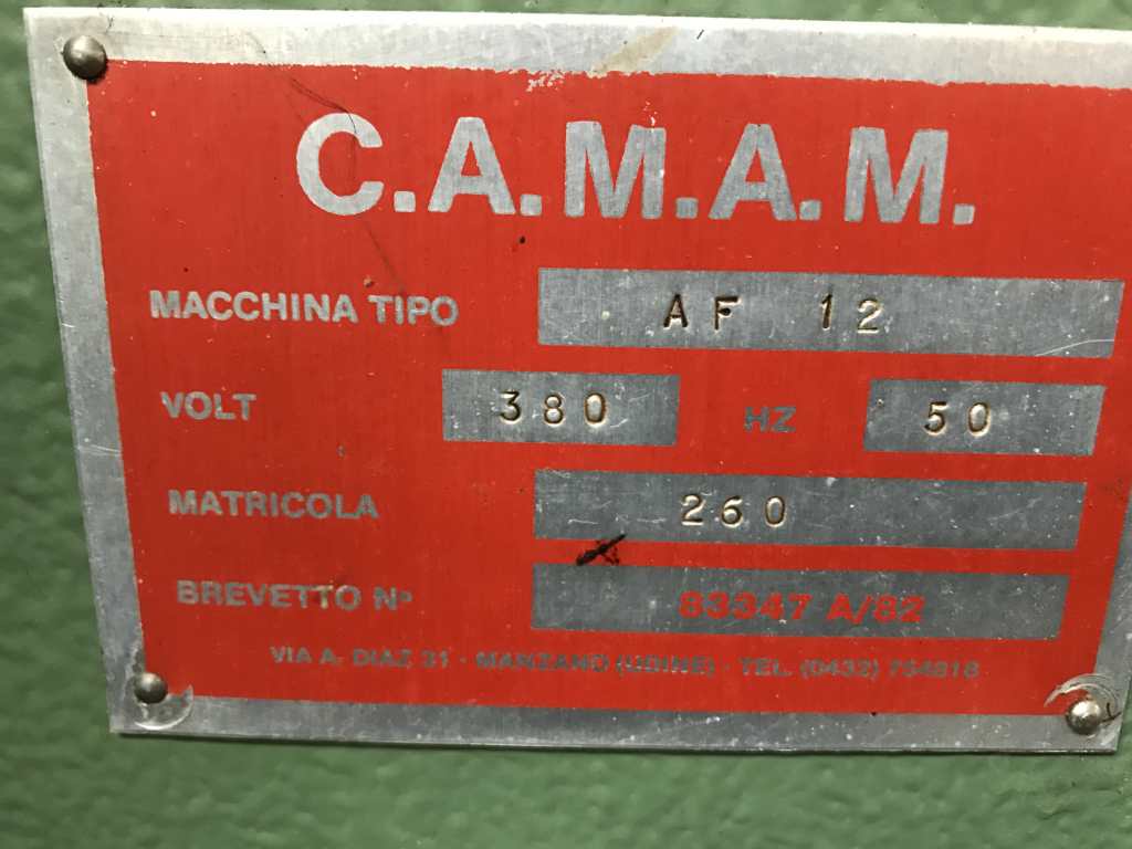 Usato Foratrice oscillante orizzontale e verticale, doppia, per elementi di sedia