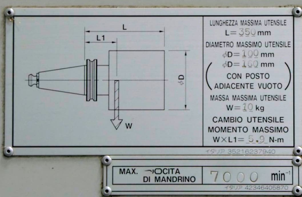 Used Mazak V-414/22 - Vertical Machining Centre - 1996