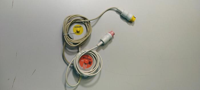 Gebraucht Huntleigh Sonicaid TEAM Care DUO Antepartum CTG Kardiotokografie auf Wagen