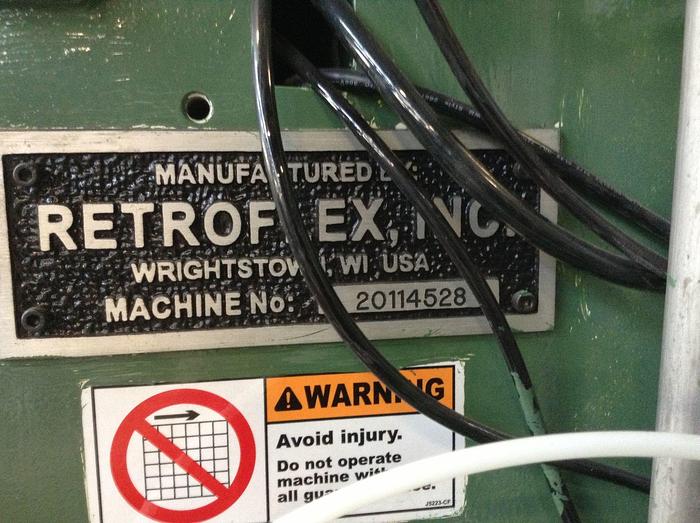 Used 54" WIDE RETROFLEX K SERIES HD 2 COLOR STACK FLEXO PRESS - PENDING SALE