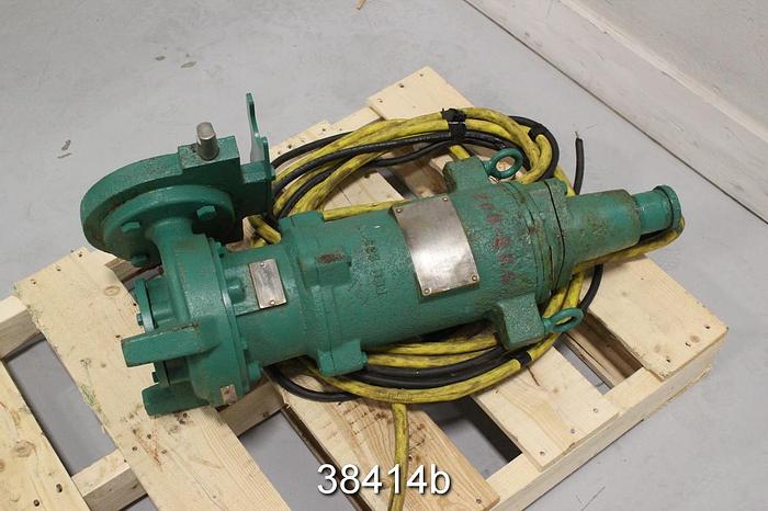 Used Myers Submersible Grinder Pump and Motor, Model WG30H-53-25 #38414