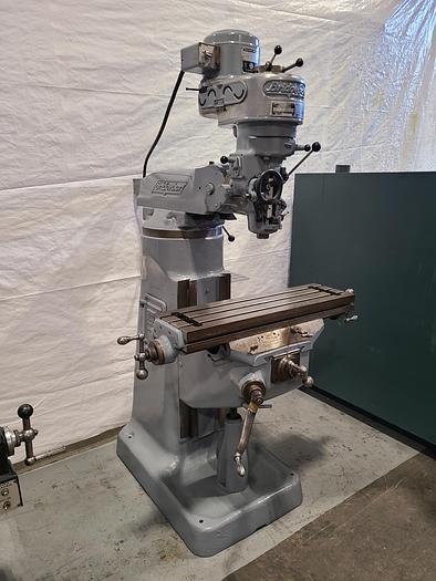 Used Bridgeport 1HP Milling Machine 32" Table Mill Miller