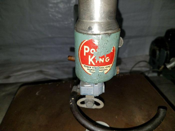 Used Power King HEAVY DUTY Jig Saw Model 4010 Needs a drive motor MADE IN USA