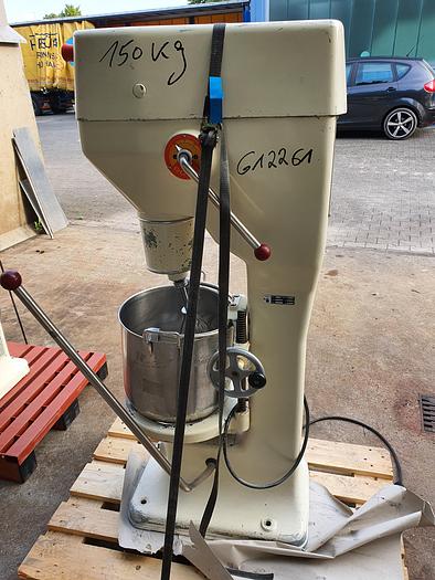 Used used Stirring and stopping machine BOKU with stainless steel kettle approx. 40 liters
