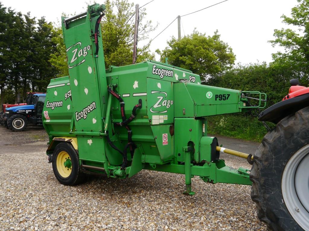 Used Zago Ecogreen 9SD Shredder
