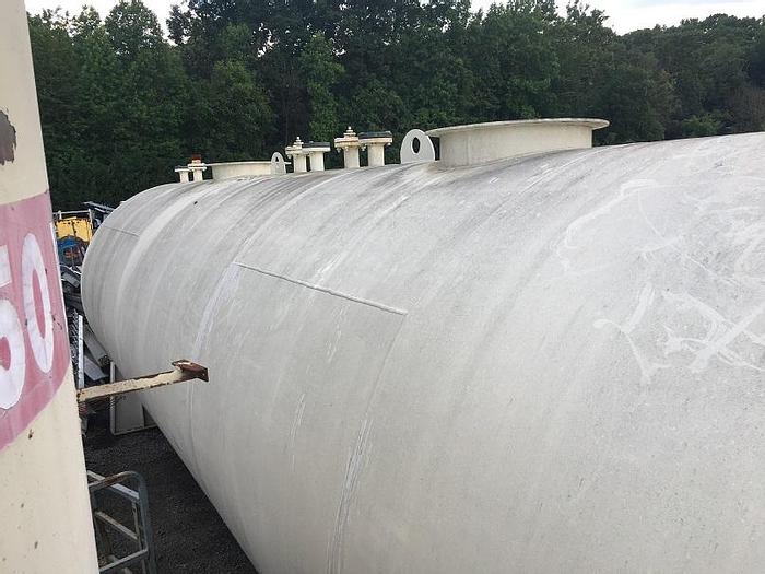 Used Used approximately 10,000 gallon carbon steel horizontal storage tank.