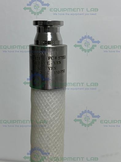 Used Saint Gobain HOSSMP-12 Pure Fit 94" Hose w/ 3/4" to 1 1/2" Sanitary Fitting