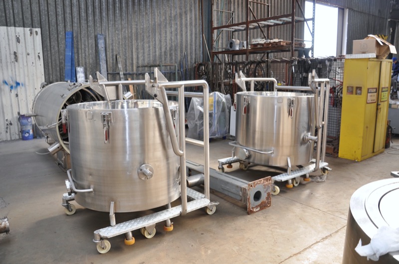 Usato Essiccatore a letto fluido HUTTLIN HSP 1000, 400 kg