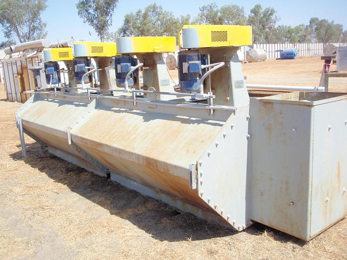 Used Flotation Cell, Bank of Four, Wemco, Size 66 Standard #C740612