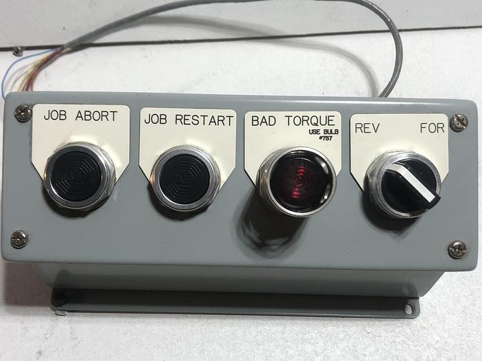 Used 4 Pushbutton CONTROL STATION UNIT ENCLOSURE (A1)