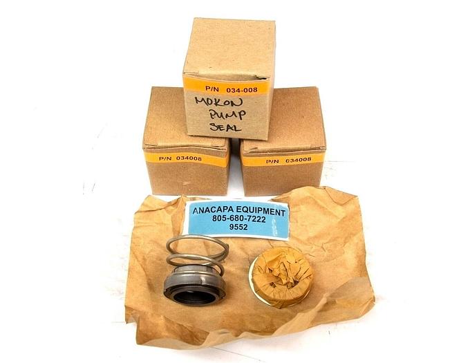 Used Mokon 034-008 Pump Seal Kit LOT OF 3 (9552)R