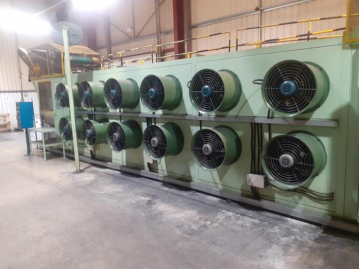 Used 2008 Datong Slab cooling unit (tunnel type batch off)
