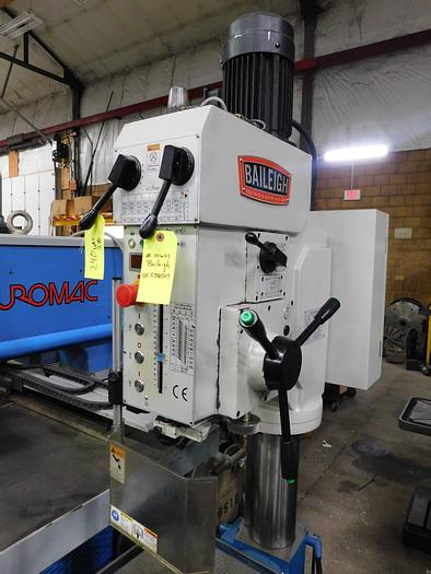 Used 2018 Baileigh Gear Driven Single Spindle Drill DP1850G