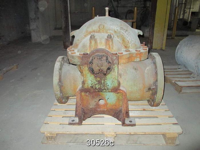Used Goulds 3415 Pump, 12x14x18 Stainless Steel Casing #30526