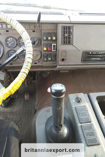 Used 1989 IVECO Turbostar 190-30 6X2 10 tyres flatbed truck