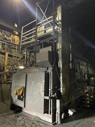 Used WHEELABRATOR 96" SWING TABLE SHOT BLAST