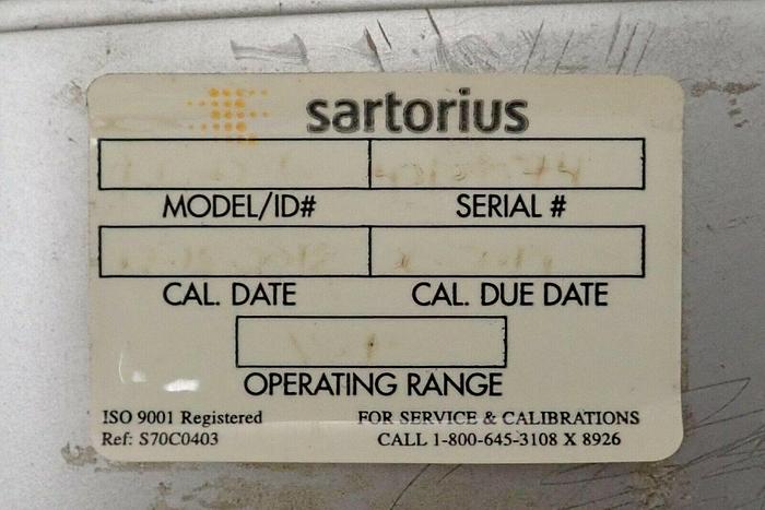 Used Sartorius MC1 Research RC 250 S Balance Scale w/ Power Supply