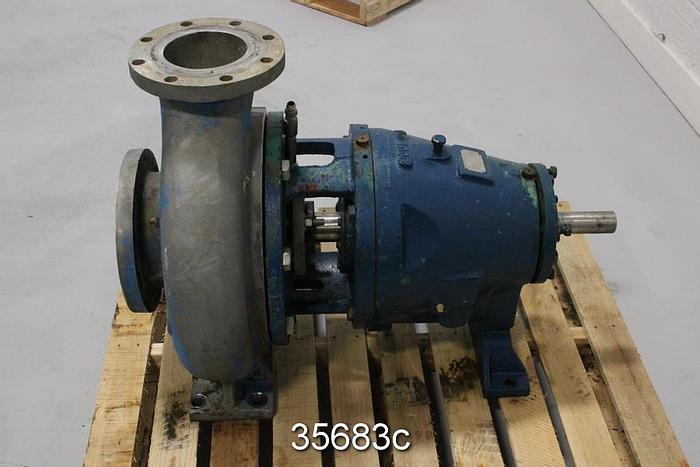 Used Goulds 3175 6x8x14 Pump with 2/4 Vane Impeller #35683